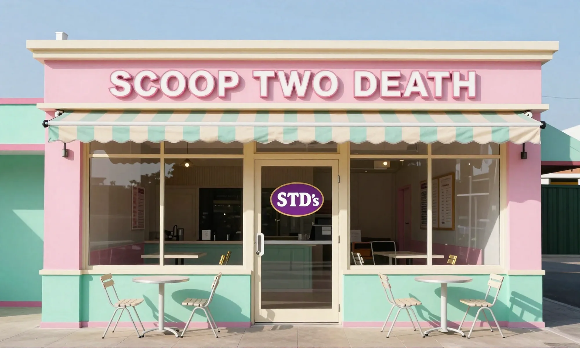Scoop Two Death storefront