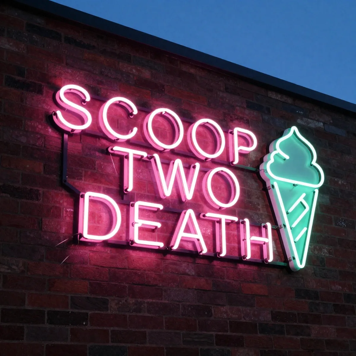 Exterior neon sign